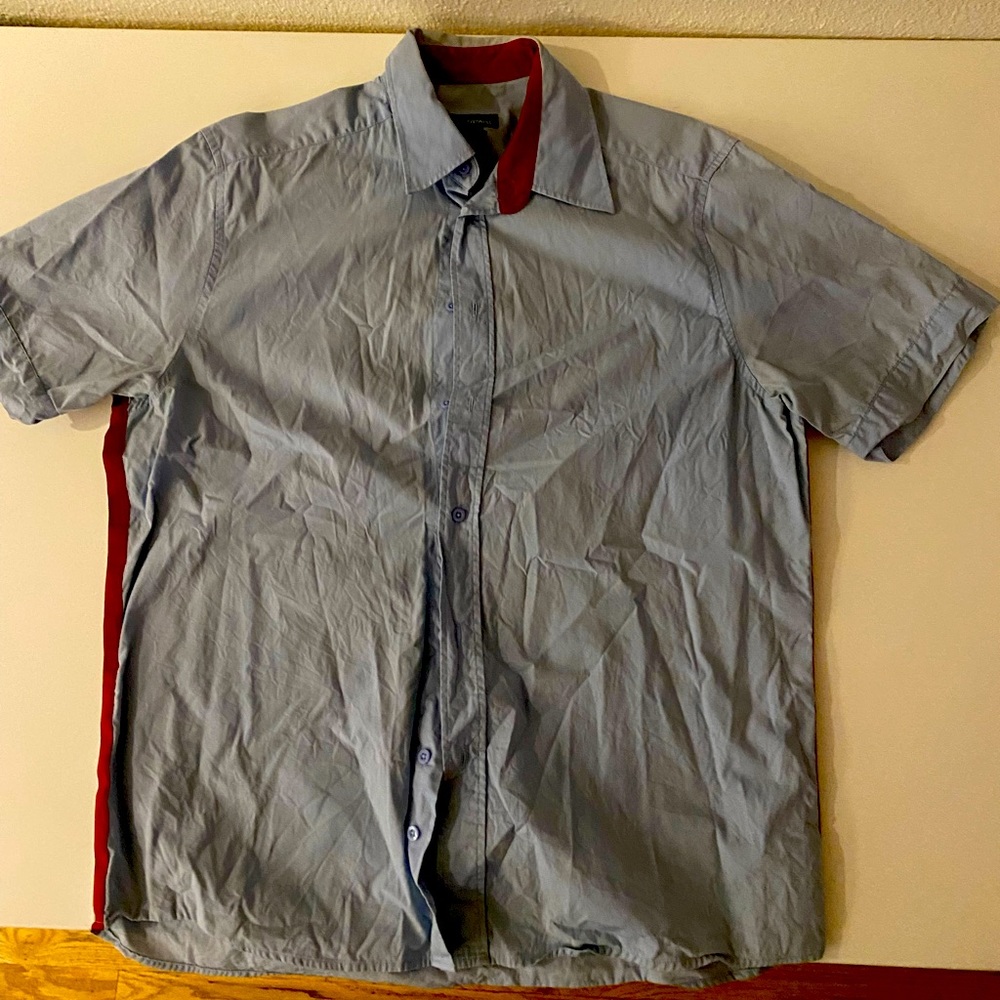 Conwell button down, short sleeve, shirt, size large